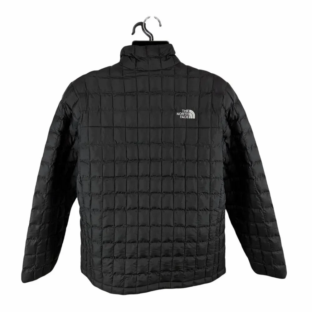 North Face Thermoball Puffer Jacket Black Mens Large NEW Quilted Outdoors